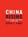 China Rising By David Kang